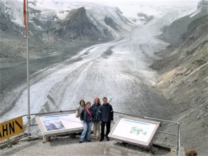 9 Sobre el glaciar Ruta de Groosglockner